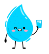 Personaje Gota de agua - Incorporacion Siapa 2023 - Vistas Colimilla